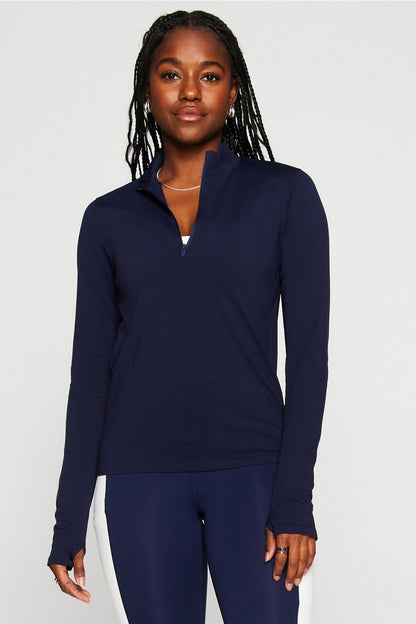 Fabletics Feather Tech+ Half-Zip Top