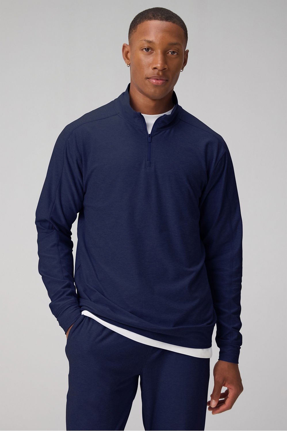 Fabletics The Cloud Jersey Quarter Zip