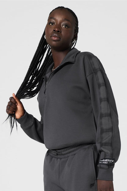 Fabletics Cozy Fleece Half Zip Sweatshirt