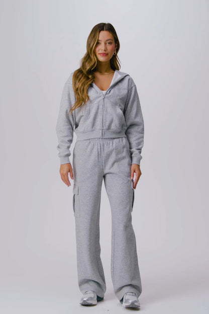 Fabletics Cozy Fleece Full Zip Hoodie