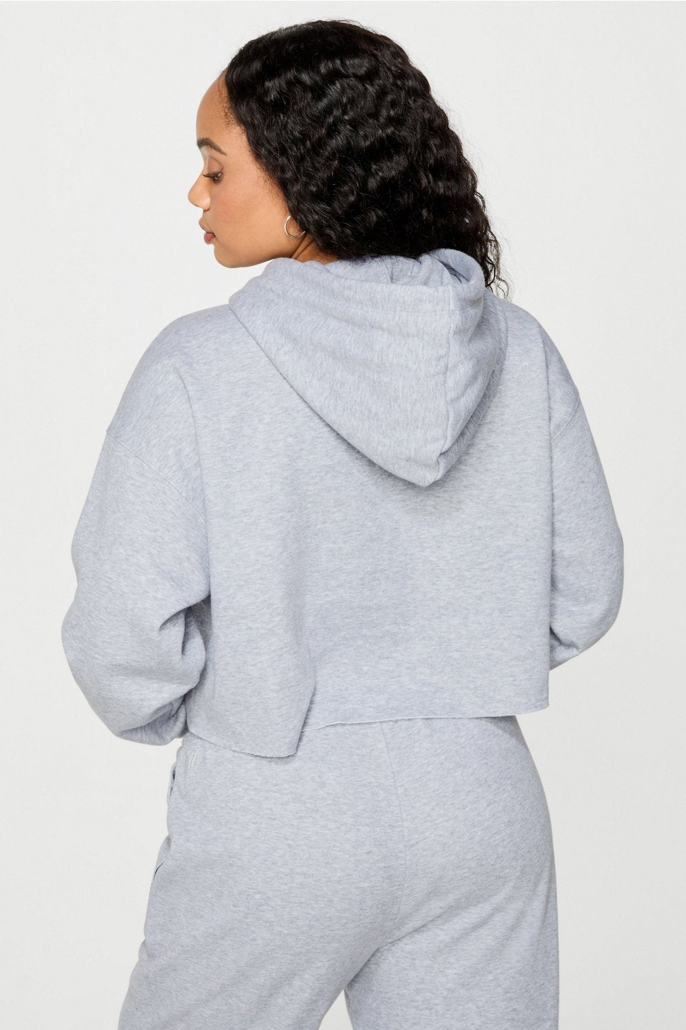 Fabletics Cozy Fleece Everyday Cropped Hoodie
