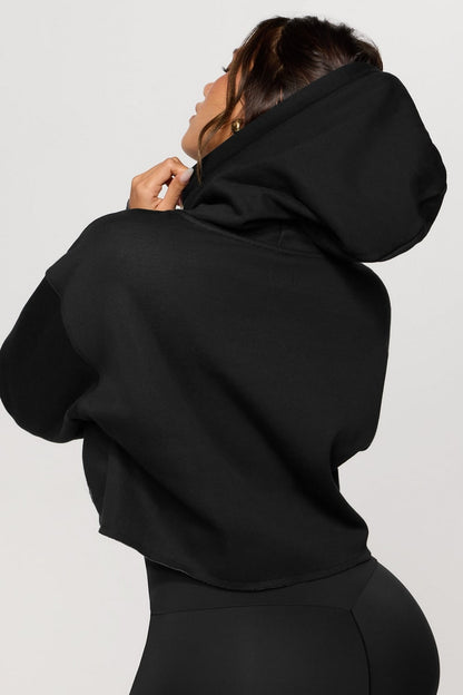 Fabletics Cozy Fleece Everyday Cropped Hoodie