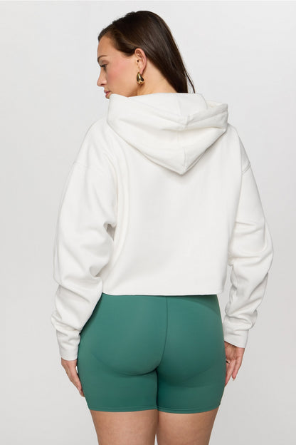 Fabletics Cozy Fleece Everyday Cropped Hoodie