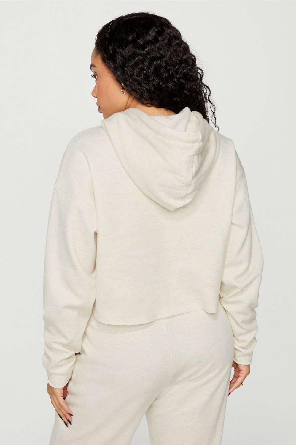 Fabletics Cozy Fleece Everyday Cropped Hoodie
