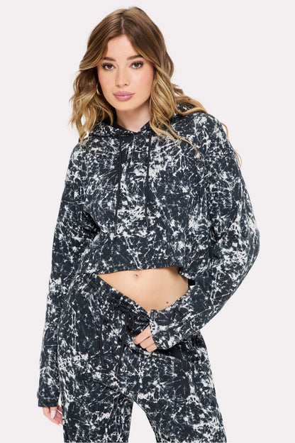 Fabletics Cozy Fleece Everyday Cropped Hoodie