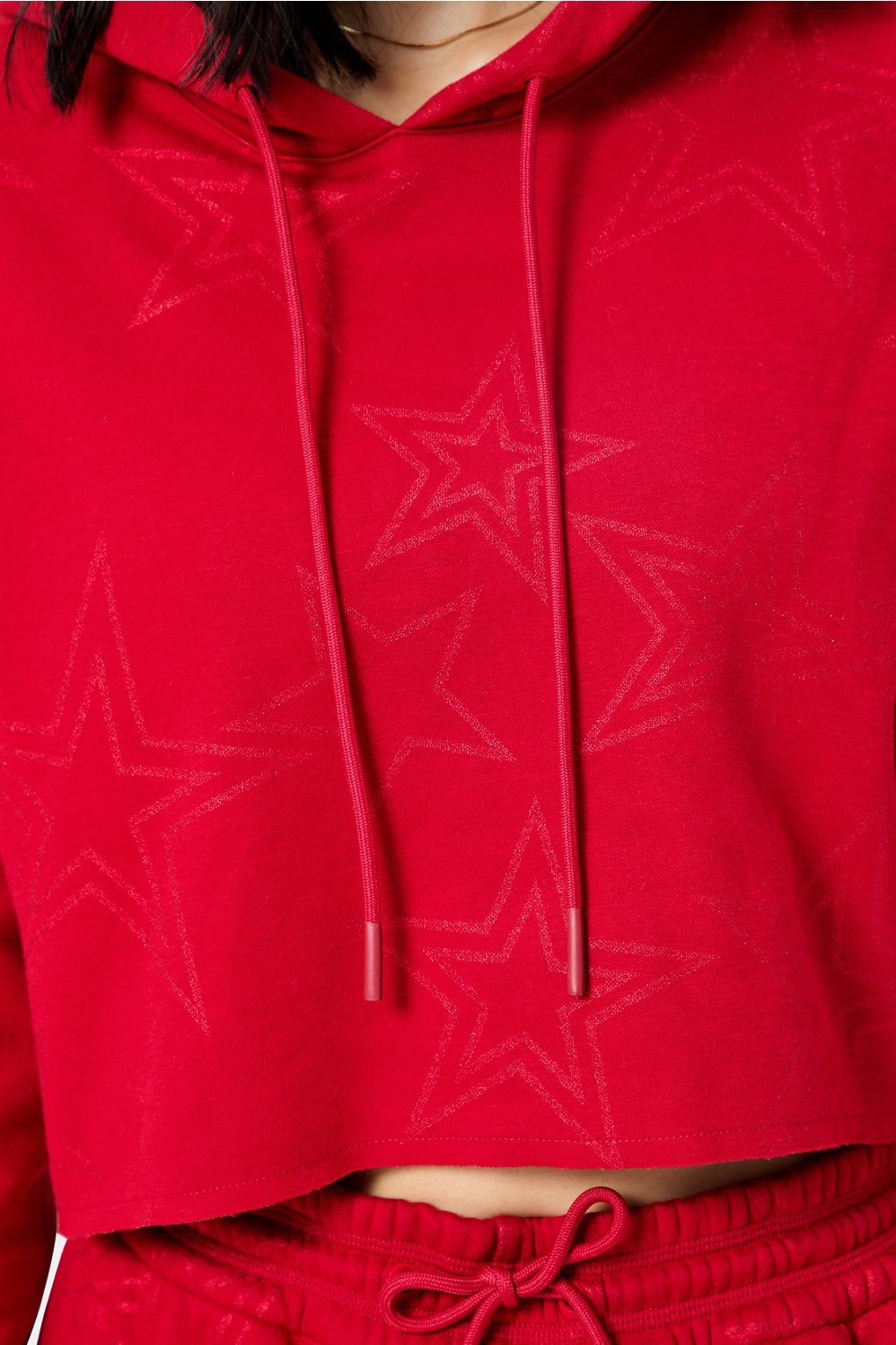 Fabletics Cozy Fleece Everyday Cropped Hoodie