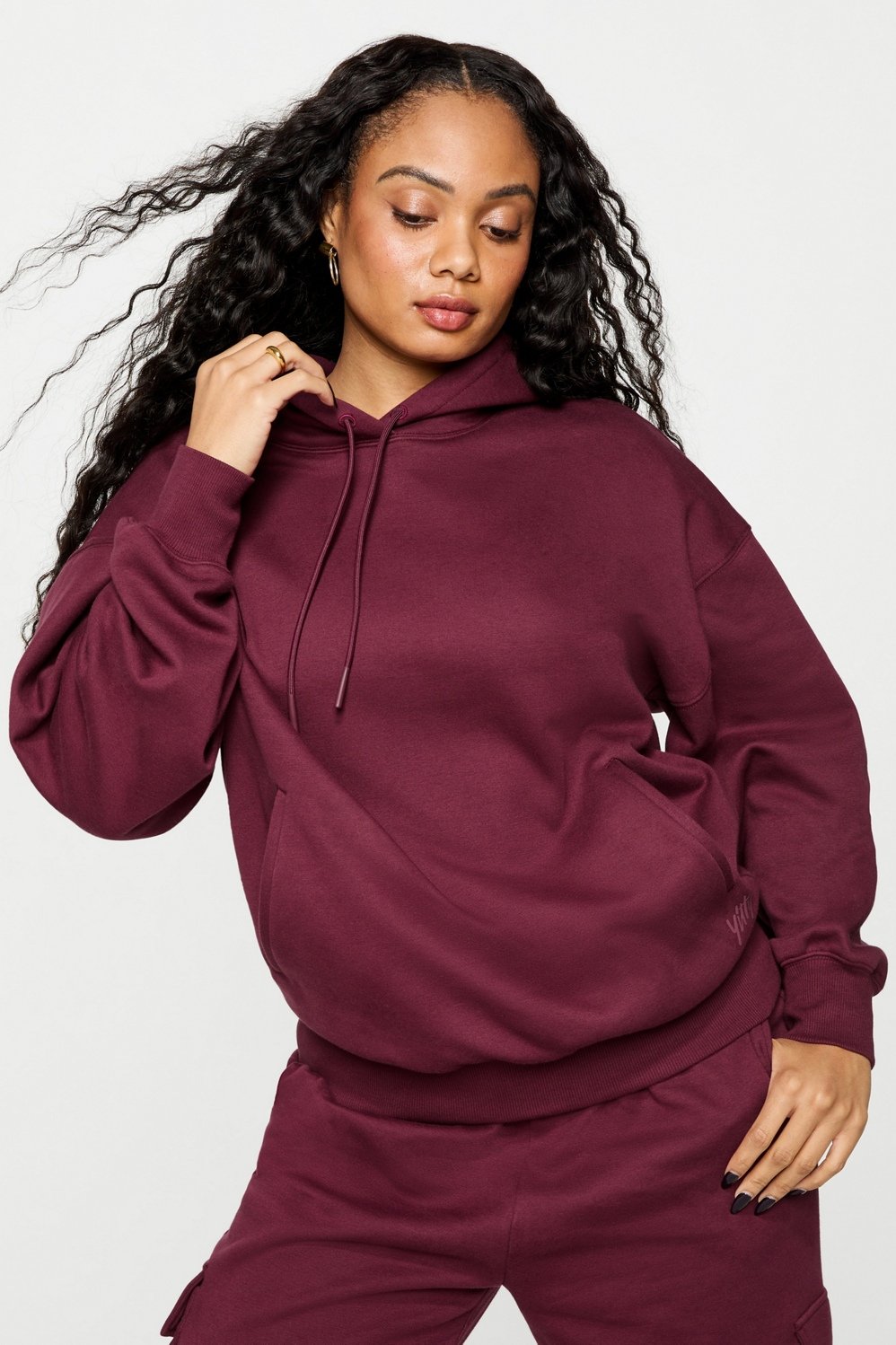 Fabletics Cozy Fleece Slouchy Hoodie