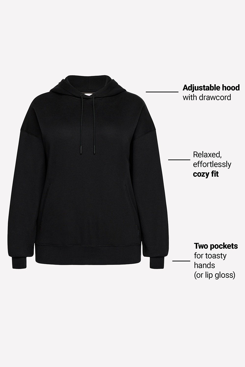 Fabletics Cozy Fleece Slouchy Hoodie