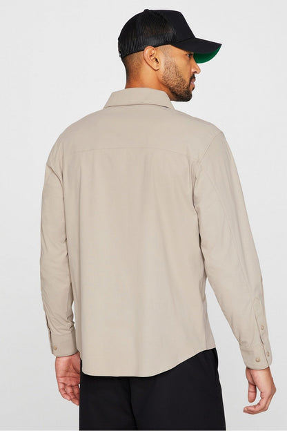 Fabletics The Don Long Sleeve Button Up (Classic Fit)
