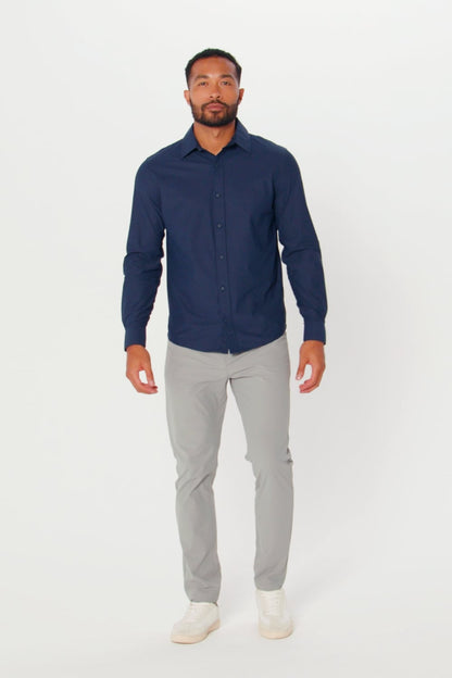 Fabletics The Don Long Sleeve Button Up (Slim Fit)