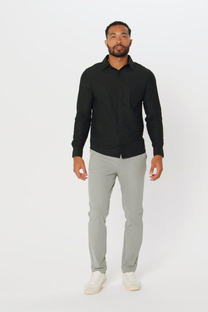 Fabletics The Don Long Sleeve Button Up (Slim Fit)