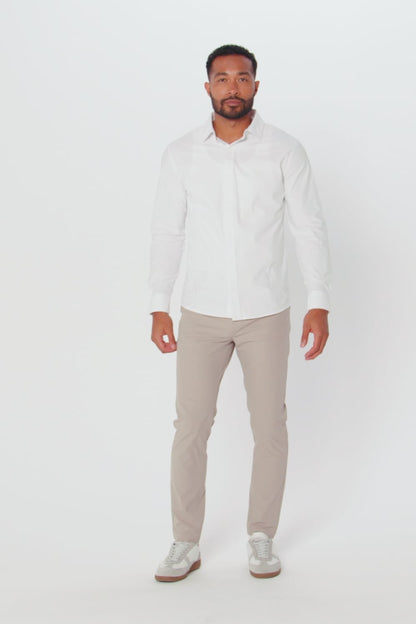 Fabletics The Don Long Sleeve Button Up (Slim Fit)