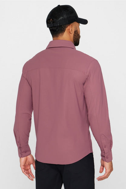 Fabletics The Don Long Sleeve Button Up (Slim Fit)