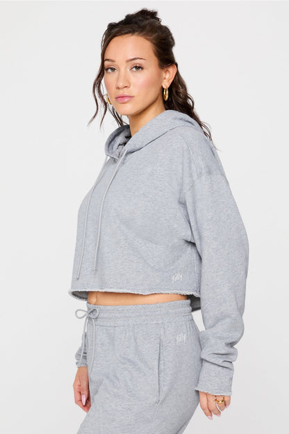 Fabletics Year Round Terry Cropped Hoodie