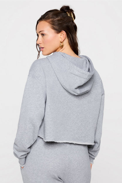 Fabletics Year Round Terry Cropped Hoodie