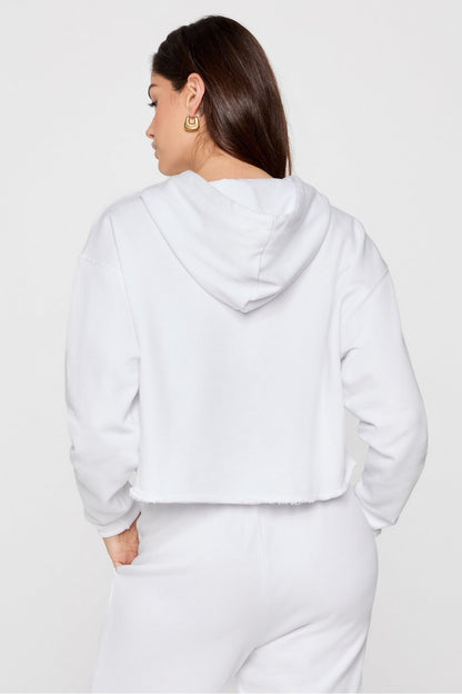 Fabletics Year Round Terry Cropped Hoodie