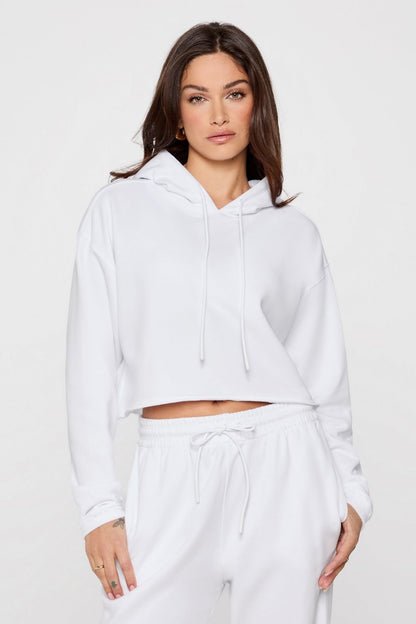 Fabletics Year Round Terry Cropped Hoodie