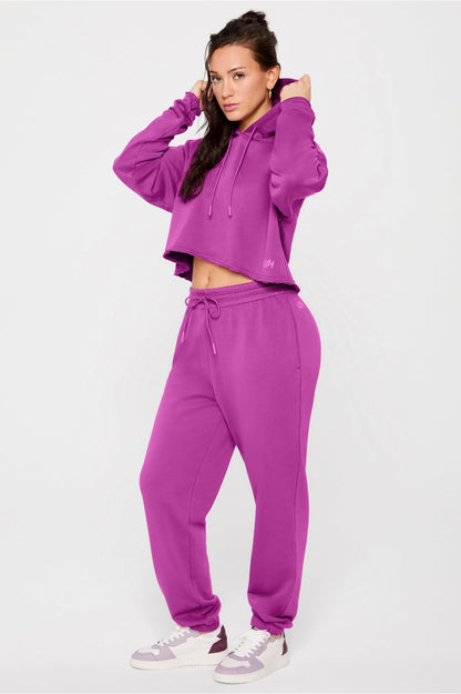 Fabletics Year Round Terry Cropped Hoodie