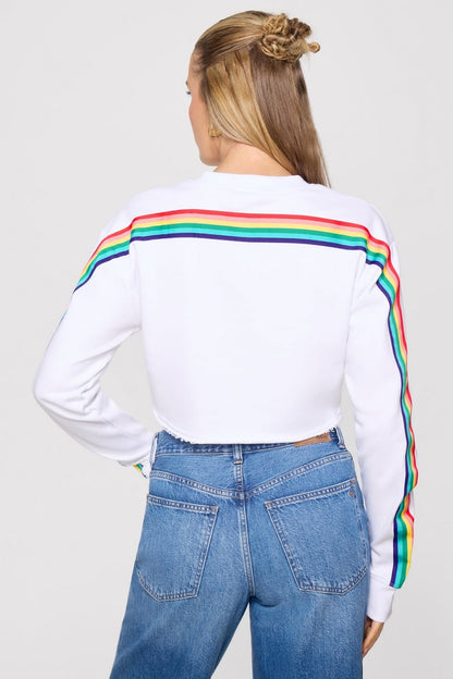 Fabletics Terry Cropped Sweatshirt