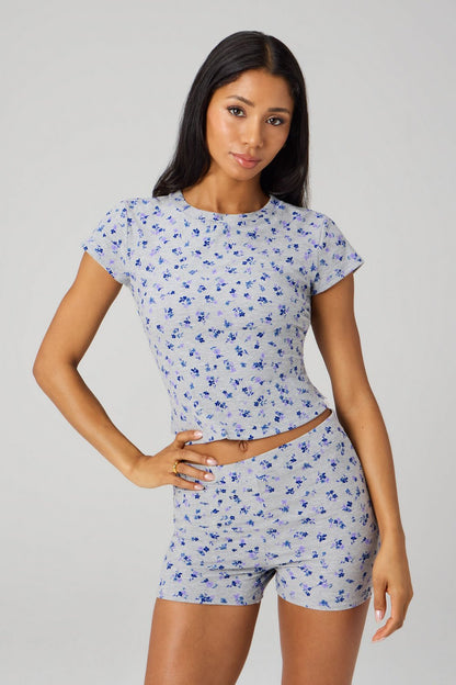 Fabletics Soft Rib Baby Tee