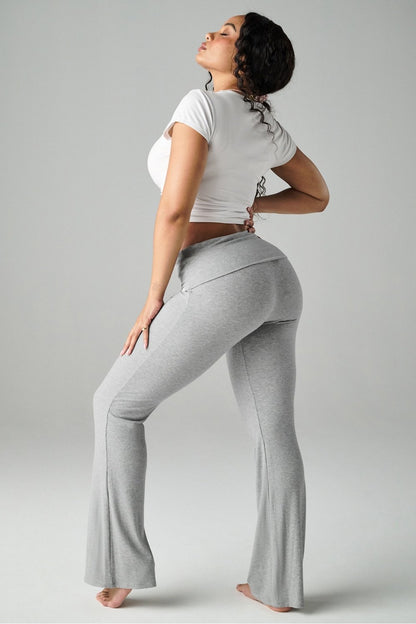 Fabletics Soft Rib Foldover Pant