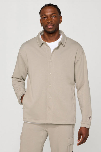 Fabletics The Year Round Terry Shirt Jacket
