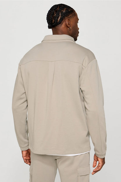 Fabletics The Year Round Terry Shirt Jacket