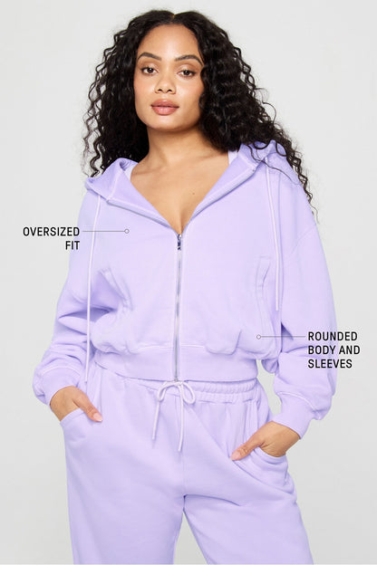 Fabletics Weekend Full-Zip Baggy Hoodie