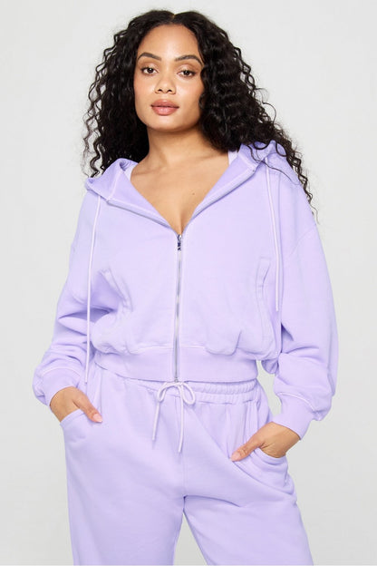 Fabletics Weekend Full-Zip Baggy Hoodie