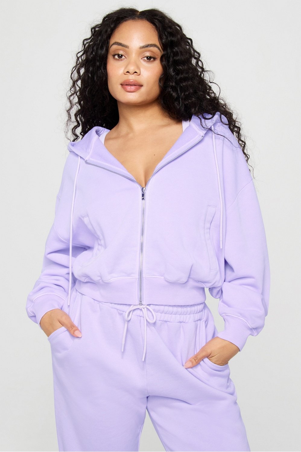 Fabletics Weekend Full-Zip Baggy Hoodie