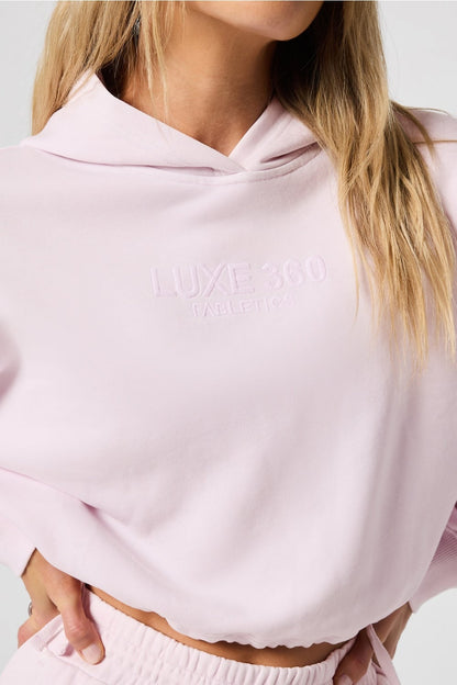 Fabletics Year Round Terry Luxe Cropped Hoodie