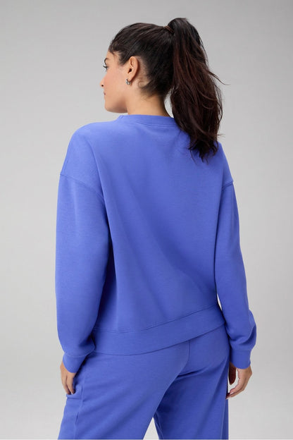 Fabletics Cozy Fleece Crew Neck Sweatshirt