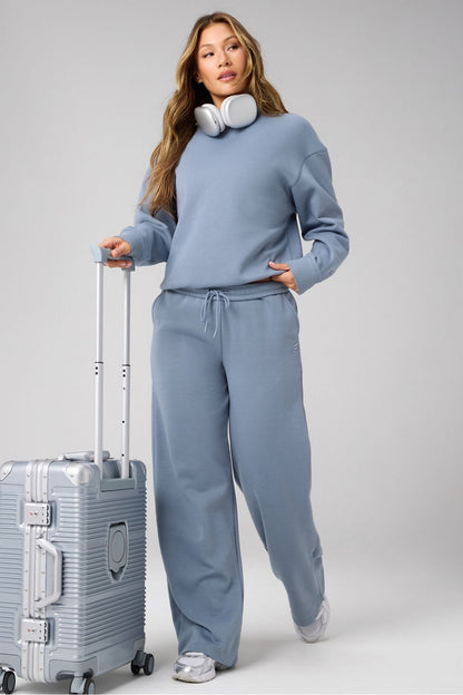 Fabletics Cozy Fleece Crew Neck Sweatshirt