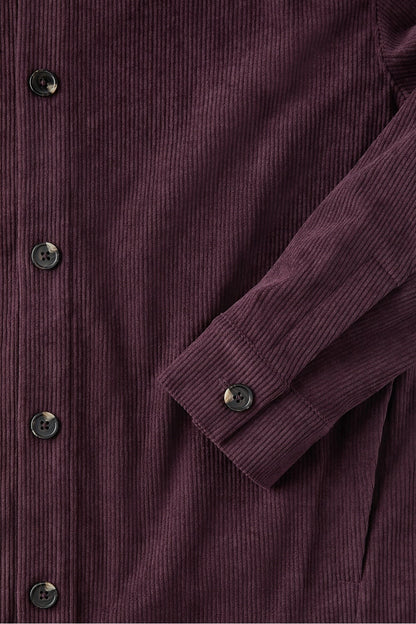 Fabletics The Club Cord Relaxed Shirt Jacket