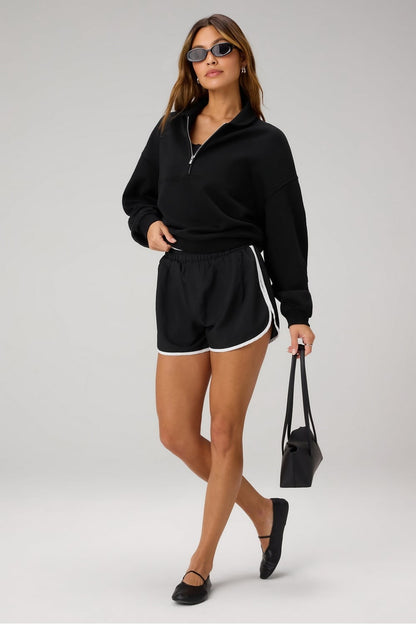 Fabletics Cozy Fleece Relaxed Half Zip