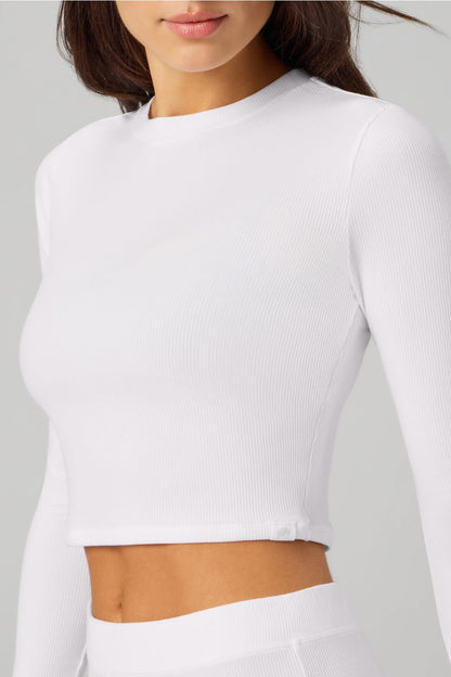 Fabletics Soft Rib Long Sleeve Tee