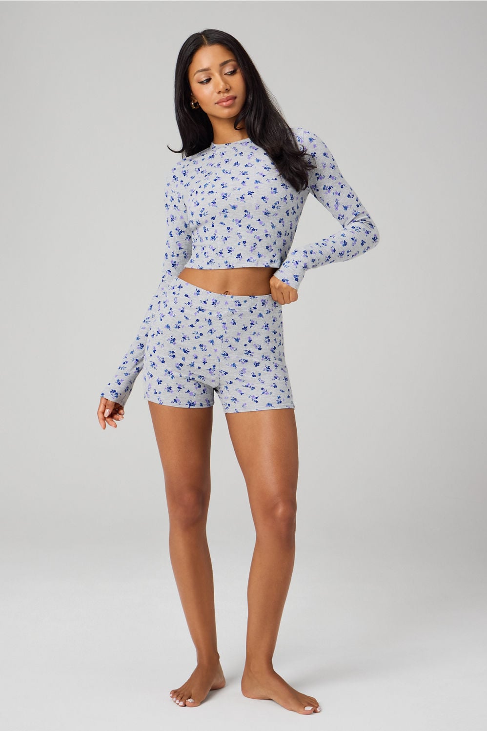 Fabletics Soft Rib Long Sleeve Tee