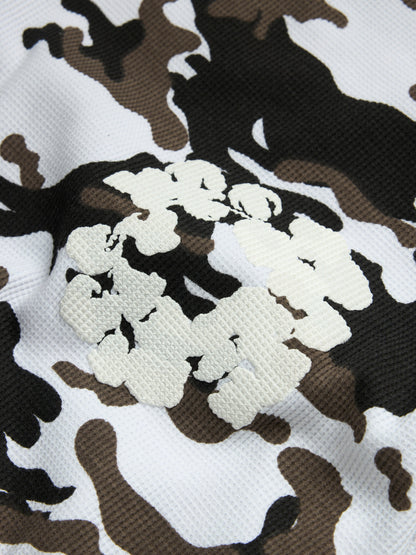 Denim Tears Cotton Wreath Thermal Long Sleeve Snow Camo