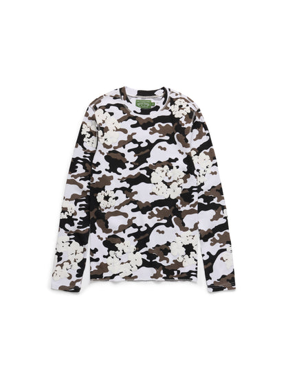 Denim Tears Cotton Wreath Thermal Long Sleeve Snow Camo