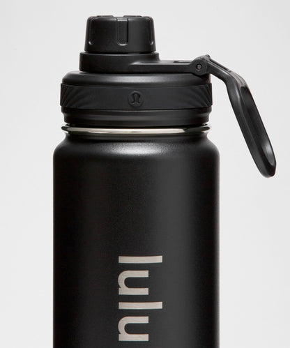 Lululemon Back To Life Sport Bottle 24oz Black