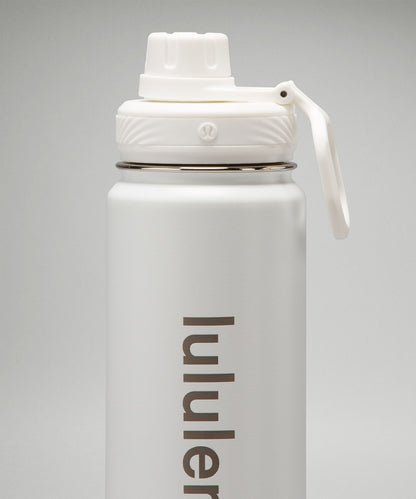 Lululemon Back To Life Sport Bottle 24oz White