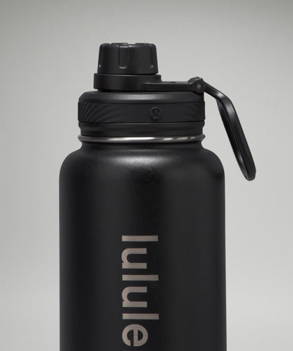 Lululemon Back to Life Sport Bottle 32oz Black