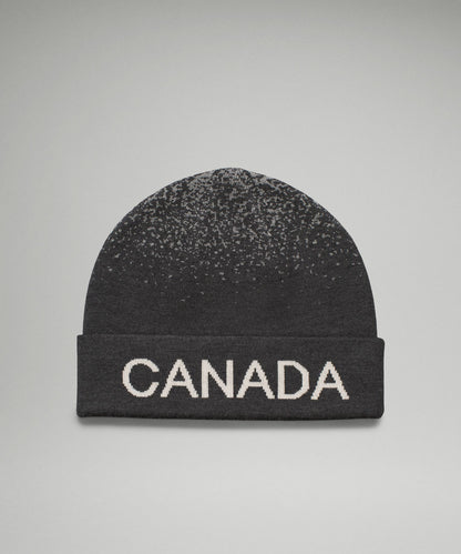 Lululemon Team Canada Wool-Blend Reversible Beanie *COC Logo