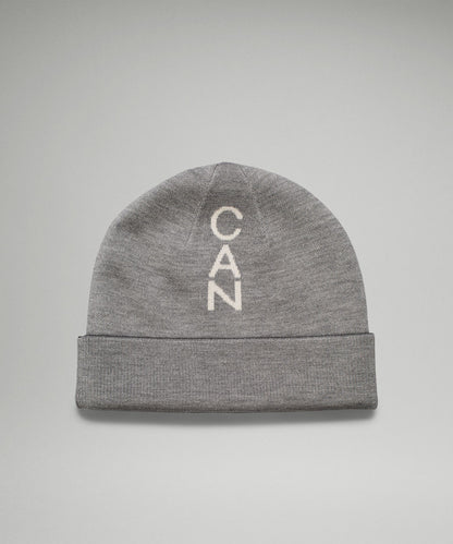 Lululemon Team Canada Wool-Blend Reversible Beanie *COC Logo