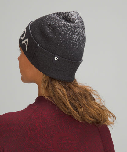 Lululemon Team Canada Wool-Blend Reversible Beanie *COC Logo
