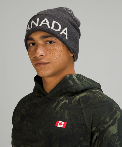 Lululemon Team Canada Wool-Blend Reversible Beanie *COC Logo