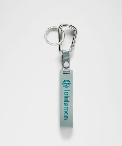 Lululemon Silicone Keychain