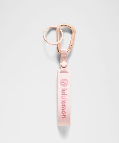 Lululemon Silicone Keychain