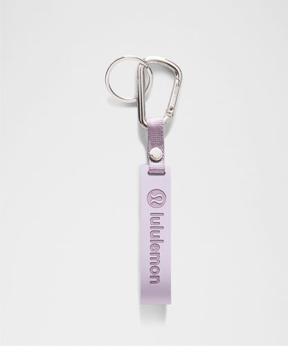 Lululemon Silicone Keychain