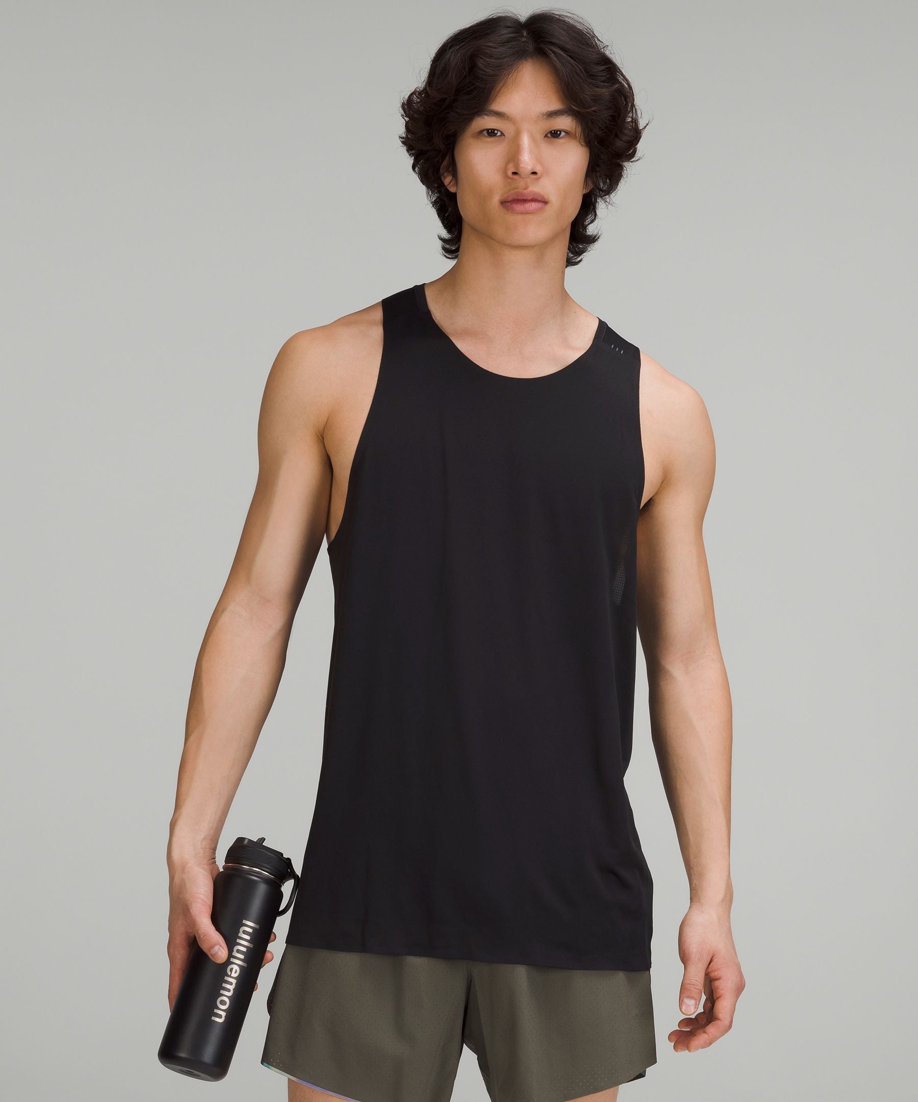 Lululemon Back to Life Sport Bottle 24oz *Straw Lid Black